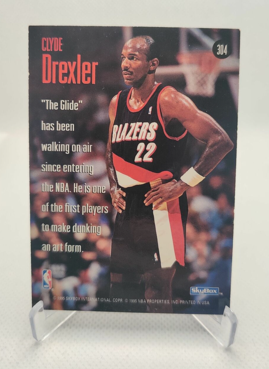 ❶ClariS トレーディングカード Clear Sky セミコンプ 19種 1995-96 Skybox Sky Slams #304 Clyde Drexler Trail Blazers