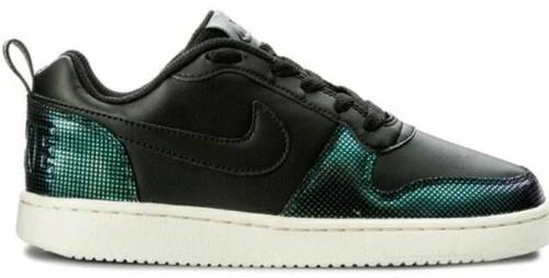 Nike Court Borough Iridescent Black W