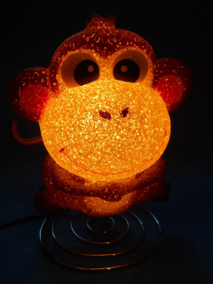Orange monkey lamp deals