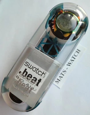 SWATCH Irony Beat Special YQS1002D Member Beat (Webstream Negro) Nuevo - Imagen 1 de 4