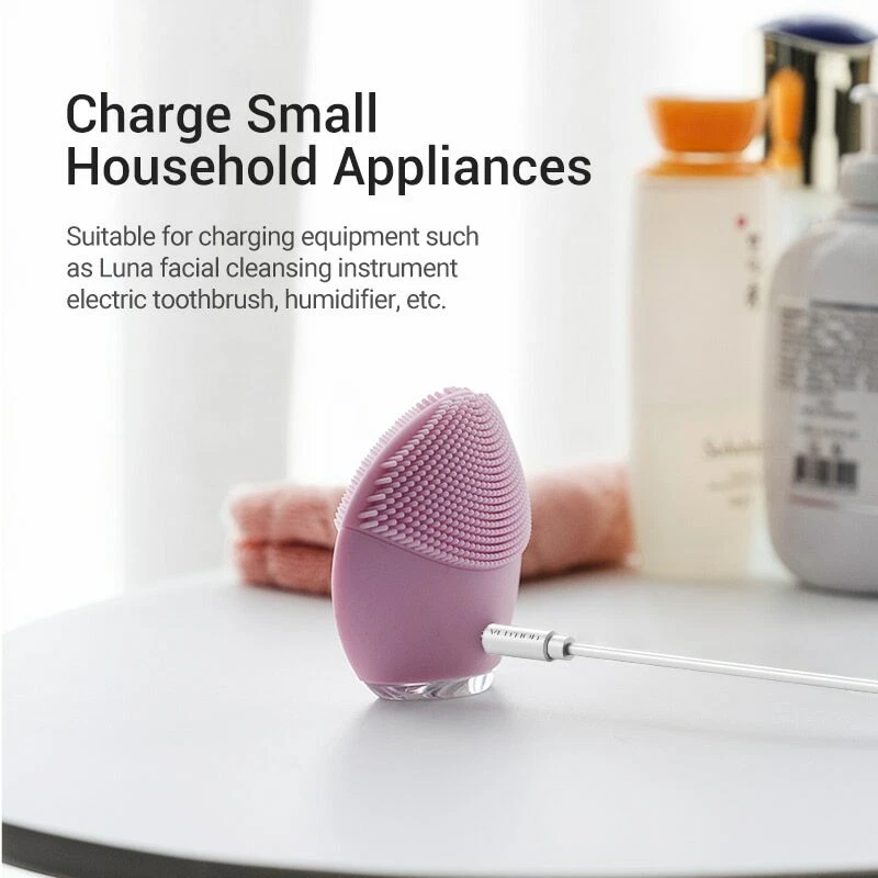 DC 5V Charger Cable USB To Barrel Jack 3.5mm x 1.35mm Charging Power Cord Lead - Image 4 of 4