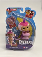 Fingerlings Baby Monkey Reacts to Touch  70 Sounds  Reactions - Harmony, Pink
