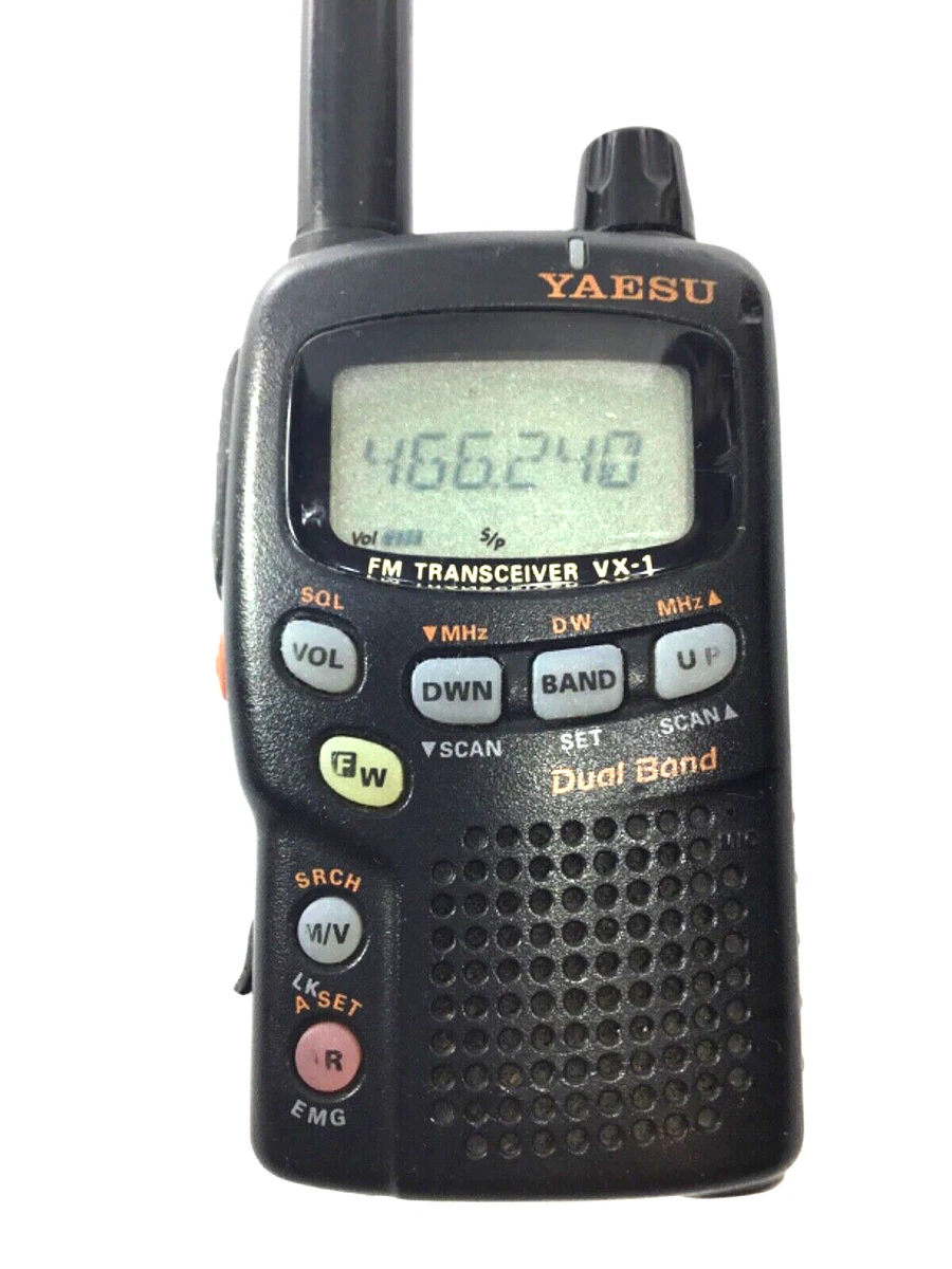 Yaesu VX-1R VHF/UHF 2m 440Mhz Ultracompact Mini Dual Band Ham Radio  Transceiver