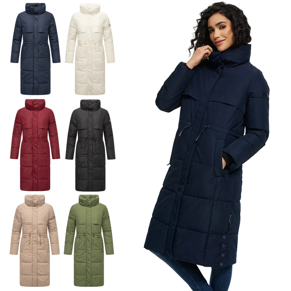 Navahoo Damen Winterjacke Parka warm gefüttert Steppjacke Mantel Der Wahnsinn - Bild 1 von 4