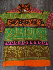 Vintage Liberty House 70s Men's L Hawaiian Abstract Short Sleeve Shirt Rare