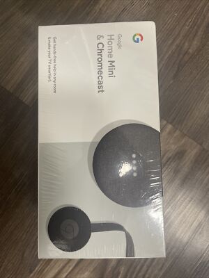 Google Home Mini + Google Chromecast Bundle for sale online | eBay