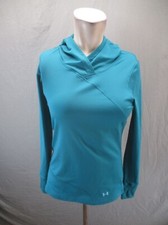 Under Armour COLD GEAR Size SM Womens Lightweight Thumbhole Athletic Hoodie 503