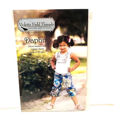 Violette Field Threads Daphne Pattern Knickers Pants Child Size 2T to 10 YRS NEW