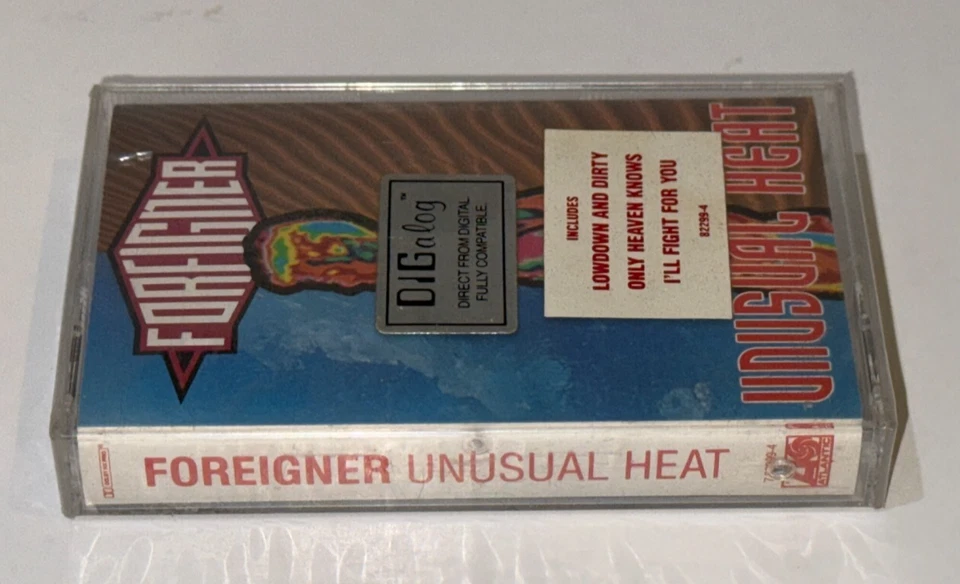 Foreigner Unusual Heat Cassette 1991 Atlantic Records SEALED Classic Rock - Image 3 of 4