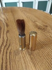 Vintage Twist-up Retractable Lens Brush in Lipstick-Style Case