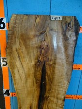 A1507 1 5/8" THICK KILN DRIED spalted Maple Live Edge Slab table shelf bench