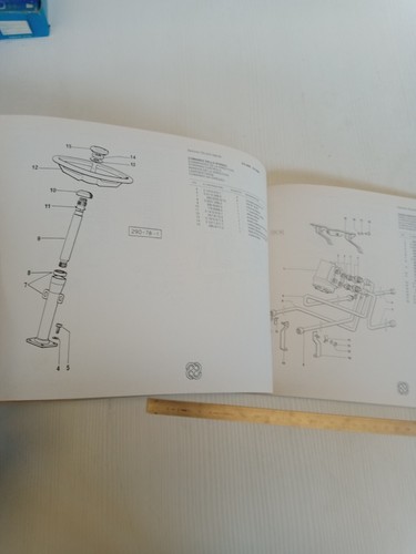 catalogo parti di ricambio originale trattore Lamborghini 1988 R 573 574 574-60 - Foto 10 di 17