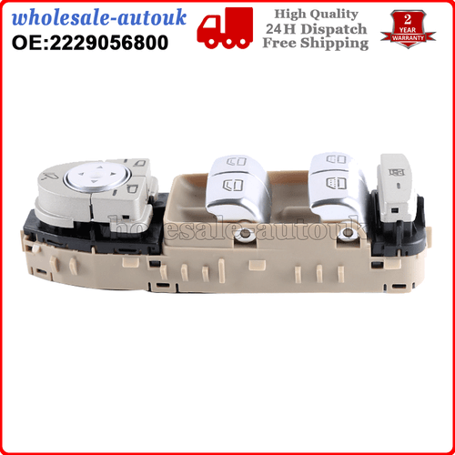 Driver Window Switch For Mercedes W205 S205 X253 /C253 A2059056811 A2229056800 - Picture 10 of 12