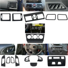 ABS Carbon Fiber Interior Accessories Kit Trims For Subaru WRX / WRX STI 16-21