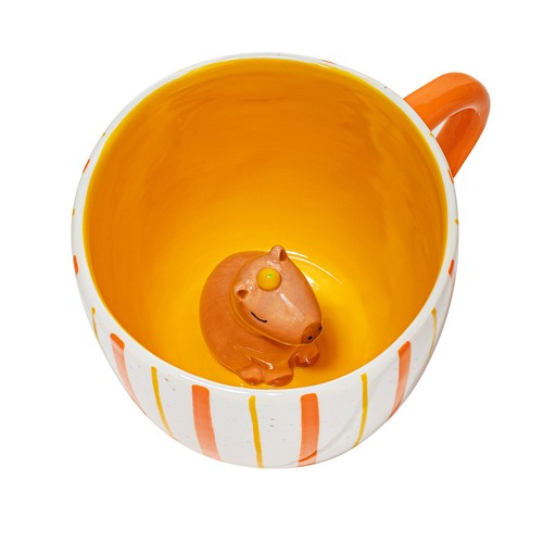 3D Tier Tasse Überraschung versteckter Frosch Elefant Katze Capybara Hundetasse Sass & Belle - Bild 8 von 11