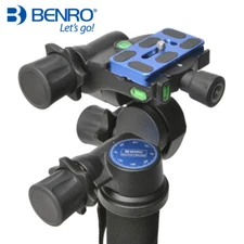 BENRO GD3WH 3D Magnesium Alloy Tripod Geared Head With PU70 QR Plate