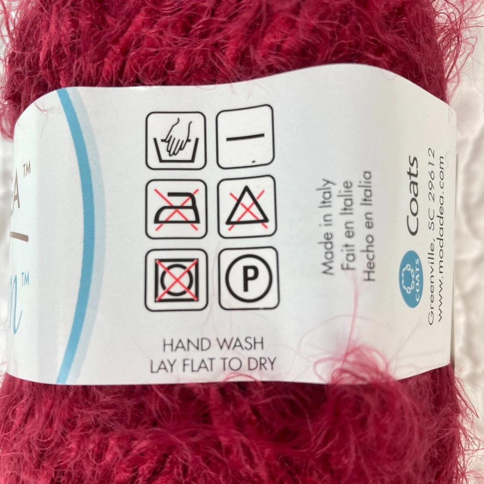Moda Dea Dream "Raspberry" Discontinued & HTF Yarn -- 6 Skeins - Image 4 of 4