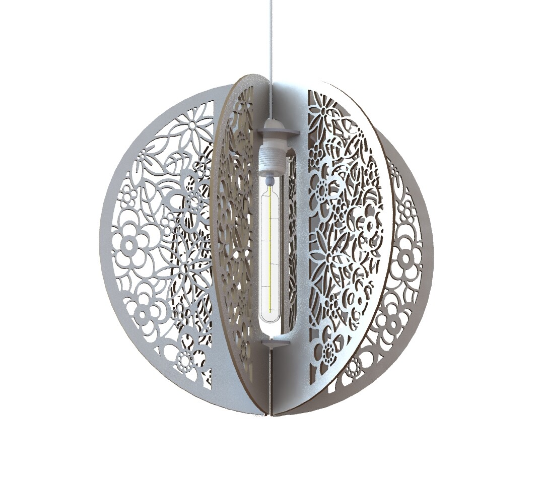Lampadario di Lusso Design Floreale Oro | Eccellenza Artigianale - 2