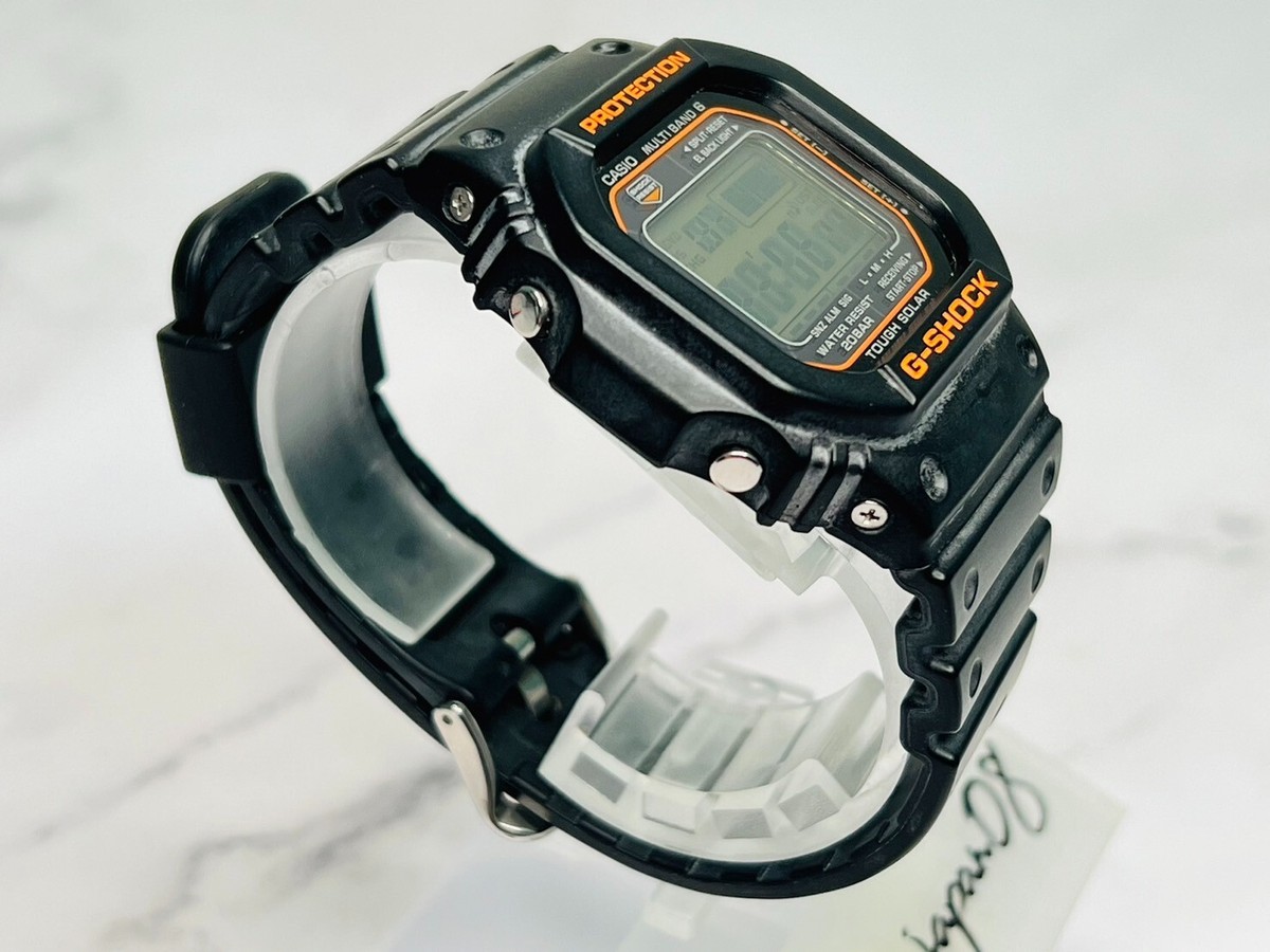 Casio G-SHOCK GW-M5610R TOUGH SOLAR BLACK Used Fast Shipping From