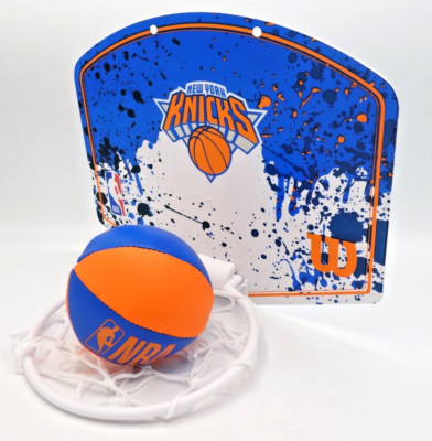 Basketball-Rückwand Unisex, Wilson NBA Team Detroit Pistons Mini Hoop Blau