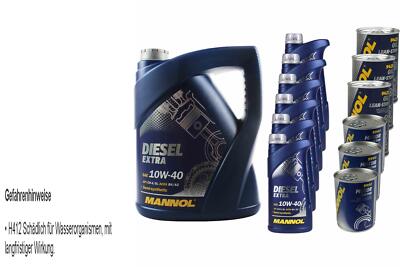 11L Motoröl MANNOL SAE 10W-40 DIESEL EXTRA 3xLeak-Stop+Motor Doctor
