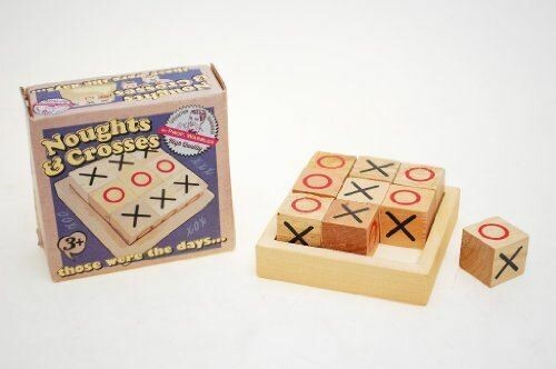 Wooden Noughts & Crosses by Ackerman - Picture 1 of 6