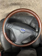 Volante in legno e pelle originale Volvo XC-90 MK1 2006