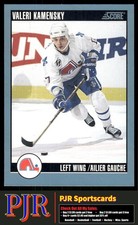 Valeri Kamensky 1992-93 Score Canadian #360 Quebec Nordiques