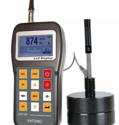 2023 used YHT100 Portable Rebound Leeb Hardness Tester Meter Fast Shipping *cm
