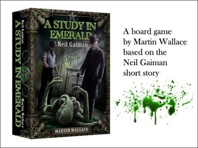 Study in Emerald + Neil Gaiman Short Story - Board Game - BRAND NEW