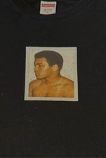 Large - Supreme Muhammed Ali Warhol Tee Black SS16 - NEW IN HAND FREE SHIPPING