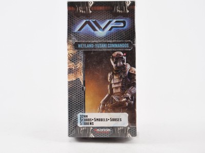 AVP Wayland Yutani Commandos AVP Alien Vs Predator 32mm Versiegelt Figurine