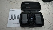Boya BY-WM4 Pro Dual-Channel Wireless Lavalier Microphone System
