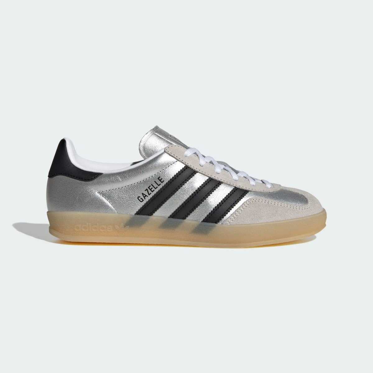 adidas gazelle silver green womens adidas Gazelle ADV - Unisex - Grey Two / Chalk White / Gold