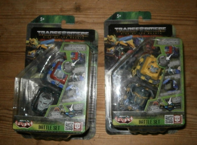 Transformers Battle Cubes - 4 Stück - 2 x 2 Pack Battle Set NEU -