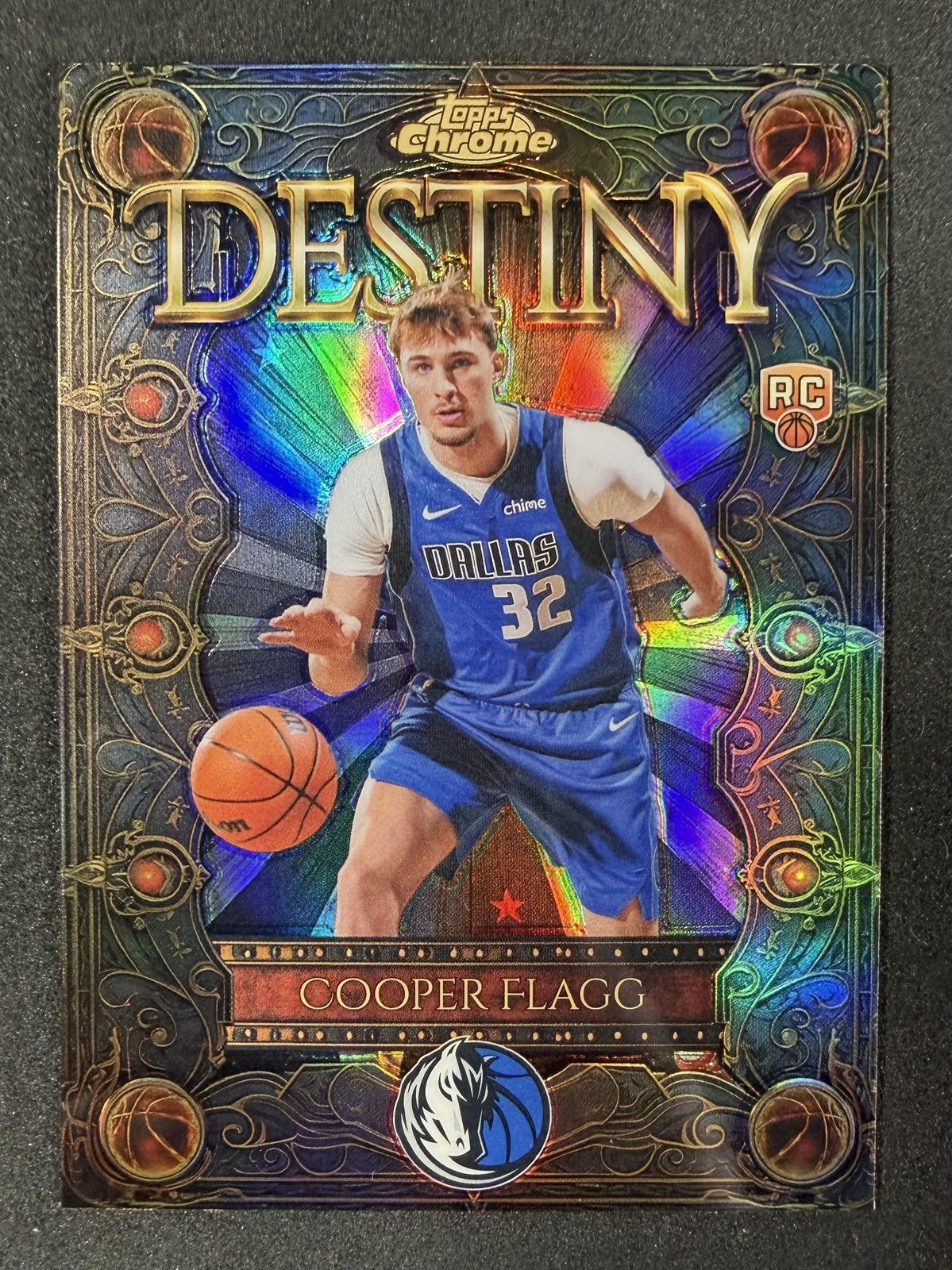 Cooper Flagg 2025-26 Topps Chrome #D-1 Destiny Refractor