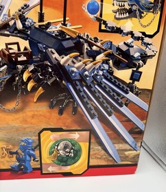 Lego 2521 Ninjago: Lightning Dragon Battle New Factory Sealed Rare!