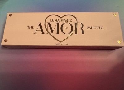 LUNA MAGIC The Amor Eyeshadow Palette 5 Shades Mauve Mattes & Shimmers FREE SHIP