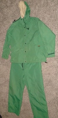 Cabela s Gore-Tex  Rain Suit Jacket & Pants XL  Waterproof Green