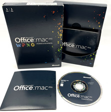 Microsoft Office for Mac 2011 Home and Business Full Retail Box DVD License Key