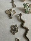 Lot Of Animal Themed Jewelry Bangle Brooch Pendant Charm Pin Enamel Etc — photo 9
