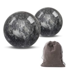 Hmsddan Traditional Chinese Baoding Balls, Marble Health Exercise Stress Reli...