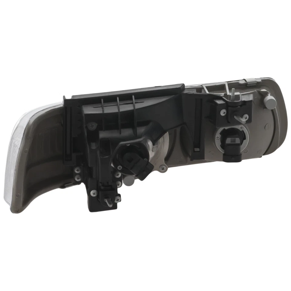 Projector Headlight Set For Chevrolet Silverado 1500 1999-2002 Halogen w/ Bulbs - Image 3 of 4