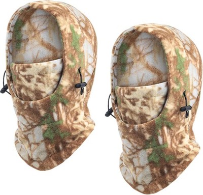 2PCS Hunting Face Mask for Cold Weather Winter Ski Camouflage... 