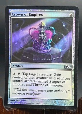 Crown of Empires Core Set 2012 (M12) MTG Foil Lightly Played 