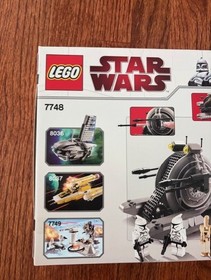 Lego Star Wars Clone Wars Corporate Alliance Tank Droid Set 7748 New Sealed 2009