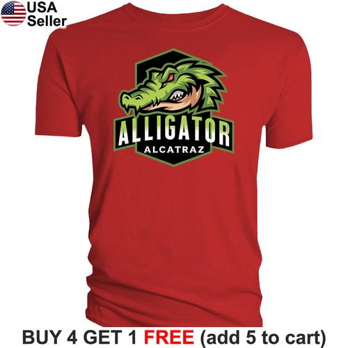Camiseta Alligator Alcatraz Propia Patrulla Fronteriza Prisión Hielo Política BAA06 - Imagen 16 de 20