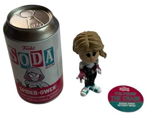 Funko Vinyl Soda Spider-Gwen Unmasked CHASE Marvel Spider-Man 2023