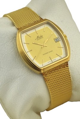 Mido Ocean Star Quartz   Ref. 8902-1   NOS New Old Stock   Aquadura   1990s