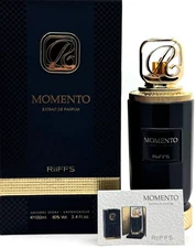 RIIFFS MOMENTO EXTRAIT DE PARFUM SPRAY UNISEX 3.4 Oz / 100 ml BRAND NEW ITEM